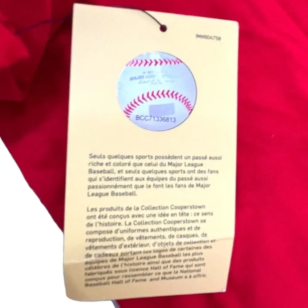 Nike Cooperstown Ozzie Smith St. Louis Cardinals T-Shirt Red Youth XL 18/20 NWT